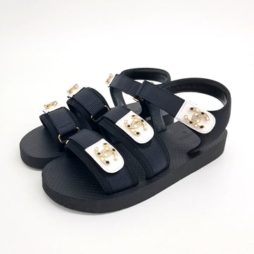 CHANEL Velcro Sandalen 4026794