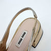MIU MIU Pattent Slingback 4026624 [P]