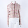VALENTINO バレンティノ ツイード クロップ ジャケット 4026078 [P]