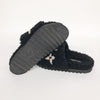 LOUIS VUITTON Shearling Pantoletten 4026032 [P]