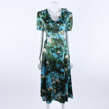MARC JACOBS Seiden-Kurzarm-Kleid 4025803