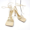 BOTTEGA VENETA Stretch Schnürsandalen 4025559 [P]