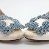 MANOLO BLAHNIK Satin Schuhe 4025268 [P]