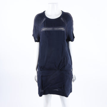 MAJE durchsichtiger Kurzarmkleid 6878122