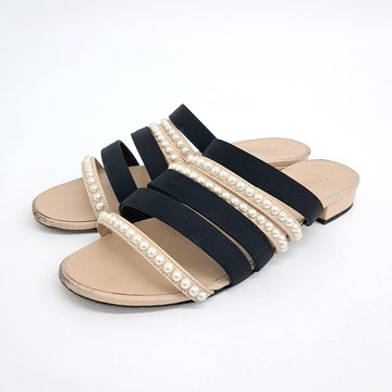 CHANEL シャネル パール装飾スリッパ 6872308
