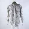BURBERRY Silk Long Sleeve Blouse 6874964 [P]