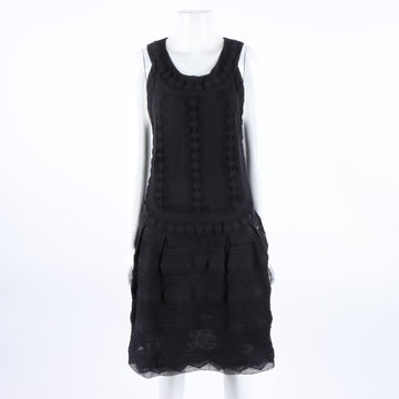CHANEL ärmelloses Strickkleid 6870316