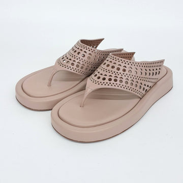 ALAIA アラヤ レーザーカット フリップフロップ 6871148