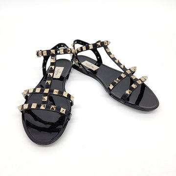 VALENTINO Rockstud Gummi Sandalen 6873324