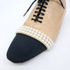Chanel Pearl Embellished Loafers 6872189 [P]