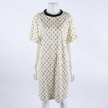 LOUIS VUITTON Kurzarmkleid 6870839