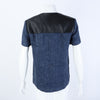 Hermes Leather Trimmed Linen Short Sleeve 6871396 [P]