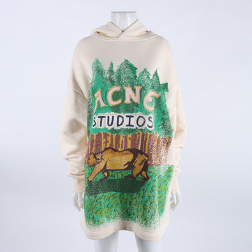 ACNE STUDIOS Kapuzenpullover Langarm Beige 6875877
