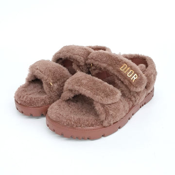 Christian Dior Fake Fur Act Sandals 6870998
