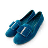 Ferragamo Salvatore Velvet Flats 6873882 [P]