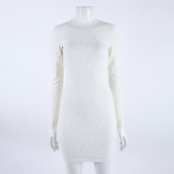 FENDI Langarm Strickkleid 6870755