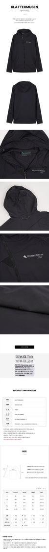 KLATTERMUSEN Herren Hoodiejacke 10652M11 999 SS26 155736520 [P]