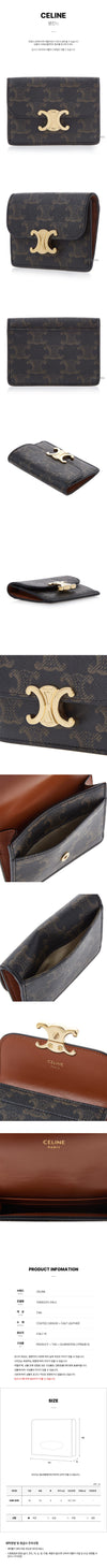 Celine Triomphe Cardholder 151515784 [P]