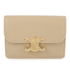 Celine Women's Triomphe Flap Card Wallet 160629811 [P]