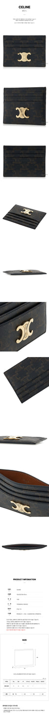 Celine Triomphe Card Holder 151515782 [P]