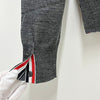 THOM BROWNE Damen Cardigans mit diagonaler Armspange aus Merinowolle in Mittengrau 139893157 [P]