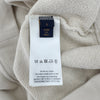LOUIS VUITTON Embellished Logo Half-Zip Polo Sweatshirt Beige 161835411 [P]