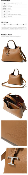 Tods Timeless Logo Micro Tote & Shoulder Bag Camel 26FW 159724433 [P]