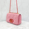 DIOR カロ ショルダーバッグ ミディアム デニム ブライトピンク M9242WTJF 5265 163156207 [P]