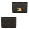 Celine Triope Flap Card Holder 57281385 [P]
