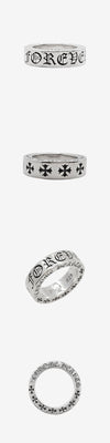 CHROME HEARTS Forever Ring Silber COB1REGX 162846985 [P]