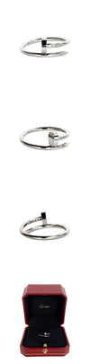 CARTIER Juste un Clou Ring Größe 52 Weißgold 162955390 [P]