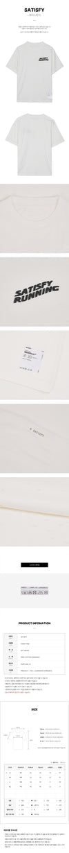 SATISFY モステックTシャツ 158313716 [P]