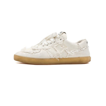 MIU MIU 5E325E Damen Sneaker in Ivory Denim aa60451 152316950 [P]