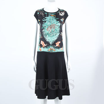 HERMES Seidenkleid 128923