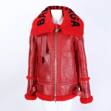 Balenciaga Shearling Jacket 128921 [P]