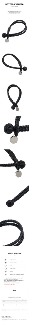 Bottega Veneta Intrecciato Leather Bracelet 156288143 [P]