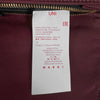 Marni Trunk Saffiano Nylon Shoulder Crossbody Bag Burgundy Medium 158667659 [P]