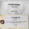 Thom Browne Women's Stripe Oxford Shirt in Medium Grey 150277999 [P]