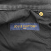 LOUIS VUITTON Monogram Double Knee Carpenter Jeans Schwarz 30 1AFADC 157403455 [P]