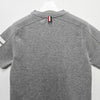 Thom Browne Diagonal Stripe 4-bar Side Slit Short Sleeve T-Shirt Light Gray 153254605 [P]