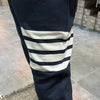 THOM BROWNE Klassische diagonale Streifen Trainingshose Navy 123536556 [P]
