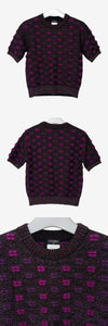 CHANEL Women's Metallic Knit with Coco Mark P50499 162889572 [P]
