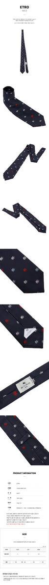 ETRO Männer Pegasus Logo Seidenkrawatte 12026 9639 200 59914633 [P]