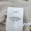 LOUIS VUITTON Embellished Logo Half-Zip Polo Sweatshirt Beige 161835411 [P]