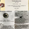 THOM BROWNE Klassisches Sweatshirt mit diagonalem Arm-Band und 4 Streifen in Hellgrau 123479381 [P]