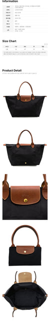 Longchamp Le Pliage Original L Top Handle Tote Bag Black L1626 089 001 160766075 [P]