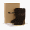 Moon Boot 1403230 M010 Women's Nubuck Felt Dark Brown Mid Boots 161887100 [P]