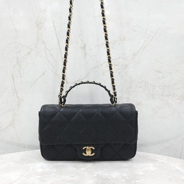 CHANEL 25C Top Handle Mini Flap Bag AS5368 8078 13572623 [P]