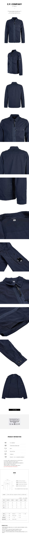CP COMPANY Herren Lens Wappen Shirt Jacke 37709003 [P]