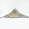Burberry Triangle Check Scarf Yellow Cotton 80452831 142257017 [P]